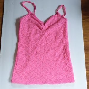 aerie hot pink tank top